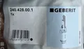 Geberit Heberglocke Spülventil Spülgarnitur Aufputz Spülkasten AP140 240428001