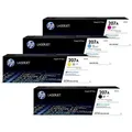 HP Toner-Set 207a Multipack (Cyan,Magenta,Yellow,Schwarz) Tonerset Toner 4-Pack Multipack 4er Color LaserJet M255 M282 M283 M283fdw - HP Power Partner
