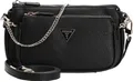 GUESS NOELLE II DBL POUCH CR Schwarz