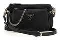 GUESS Noelle II Double Pouch Crossbody Bag Umhängetasche Tasche Black schwarz