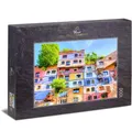 Ulmer Puzzleschmiede - Puzzle 1000 Teile "Hundertwasser-Haus"