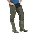 Elka 171900001046 Industrieangeln Oberschenkelwathose, Olive, 46