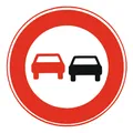 Adco Verkehrszeichen 276 Ronde 600 mm Überholverbot RAL-Gütezeichen Folie RA2