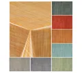 laro Tischdecke Wachstuch-Tischdecke Wachstischdecke Gartentischdecke Leinenoptik