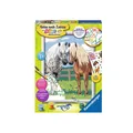 RAVENSBURGER MALEN NACH ZAHLEN GLÜCKLICHE PFERDE PFERD 28566 NEU