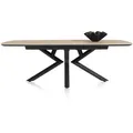 Xooon Masura Ausziehtisch 180/+60/110cm - Schwarz