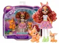 Enchantimals Fox Family Fennec Fox Doll + figures HNT60