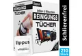 lippus Brille PREMIUM Brillenputztuch [210 STÜCK], Schlieren- und Rückstandsfrei – Reinigt & desinfiziert