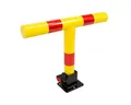 SCHMIDT security tools Absperrpfosten SCHMIDT security tools Parkbarriere klappbar Parkplatzsperre Schloss