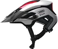 ABUS Montainbike-Helm MonTrailer Quin - Smarter Fahrradhelm mit Crash-Erkennung und SOS-Alarm-System - Unisex - Weiß, Größe L