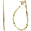 JETTE Ohrhänger TWISTED 89207903 925er Silber, recycelt
