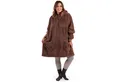 Blumtal Hoodie Ärmeldecke Unisex - flauschig mit Ärmeln - OEKO-TEX zertifiziert mit Ärmeln und Fußtasche
