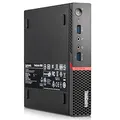 Lenovo Mini-PC Desktop-PC ThinkCentre M700 Tiny, Prozessor Core i7-6700T, 8 GB RAM, 240 GB SSD, Win 11 Pro (Generalüberholt)