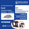 Für FORD Tourneo Custom V362 / F3 06.2016-12.2023 AHK abn. +13pol sp. E-Satz TOP