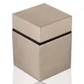 1 Stück SOTECH Regalbodenträger Cube Edelstahloptik Glasbodenträger Bodenträger
