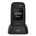 SPC Harmony 4G, Klappgehäuse, Dual-SIM, 6,1 cm (2.4"), 1,3 MP, 1000 mAh, Schwarz - Schwarz