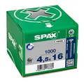 SPAX Senkkopf T20 Vollgewinde, 4.5x16, WIROX, 4CUT, 1000 Stk