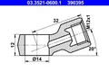 2X RINGSTUTZEN ROHRLEITUNG ATE 033521 06001