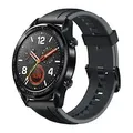 Huawei Watch GT 46,5 mm schwarz am Silikonarmband graphite black
