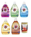Testpaket CHANTECLAIR i Concentrati Ammorbidente, Weichspüler 5x 1000ml lang anhaltender Duft 50 Wäschen Waschmittel + Itlaian Gourmet polpa 400g