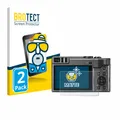 2x Schutzfolie Matt für Panasonic Lumix DC-TZ90 / TZ96 / TZ99 Displayschutz