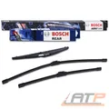 BOSCH AEROTWIN SCHEIBENWISCHER A206S +HECKWISCHER H261 FÜR OPEL ASTRA J GTC