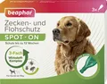 beaphar Flohhalsband Beaphar Zecken- und Flohschutz SPOT-ON 3 x 2 ml, Stoff