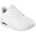 Skechers Street Uno - Stand on Air Sneaker Freizeitschuh, Halbschuh, Schnürschuh mit Memory Foam weiß 40 EU