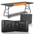 NewHabitat Gartentisch Buffettisch klappbar I Gartentisch klappbar Polyrattan, Klappbar