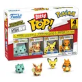 Funko Bitty Pop Pokemon 4er Pack Bulbasaur Flareon Pichu Charizard