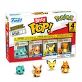 Blister 4 figures Bitty POP Pokemon Bulbasaur - Funko