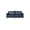 Furnhouse Einzelsofa aus Echtleder Soul ¦ schwarz ¦ Maße (cm): B: 195 H: 88