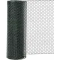 SIENA GARDEN Sechseckgeflecht PVC grün 25/500 10 m - Grün