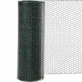 6eck-Gefl.PVC 25/ 500 10m grün ummantelt