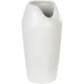 Dekovase APAMEA Steinzeug 33 cm Weiß