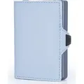 Slimpuro Geldbörse Herren, Slim Wallet mit RFID Schutz, Leder-Geldbörse Herren Klein mit Münzfach, Portmonee für Herren und Damen, Kartenetui &... - Blau