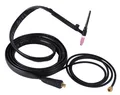 WELDINGER Inverterschweißgerät WIG-Schlauchpaket SR 17 V/ 4 m/13 mm Lift Arc externe Gassteuerung, Drehventil am Griffstück, Gasschlauch mit 1/4" Überwurfmutter