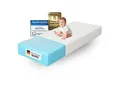 Arensberger Kindermatratze Babymatratze NORA 60x120cm Bezug waschbar & abnehmbar punktelastischer Gelschaum Jugendmatratze, allergikerfreundlich premium Bezug