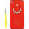 OEM Battery cover for iPhone 4s (Türkiye) red (Apple iPhone 4s) (25441144)