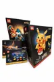 Lego Pokemon 72153+40892 Glurak, Turbo und Bisaflor+Kanto Orden Pikachu,Evoli
