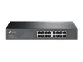 TP-Link TL-SG1016D 16-Port Gigabit Switch, 16x10/100/1000Mbit/s-Ports, schwarz