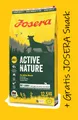 JOSERA Active Nature 12,5 kg - Hundefutter für aktive Hunde + JOSERA SNACK