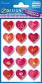 Avery Creative 3D Sticker Aufkleber Herzen Herz Liebe Hochzeit Geschenk Love