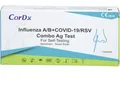 5x CorDx Combo 4in1 Antigen Laien Test kit RSV Viren + COVID19 + Influenza B