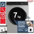 Sharp ES-PRO714SA-DE Waschmaschine 7kg VeeZy App AquaStop AllergySmart 2ML