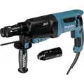 Makita HR2631FTJ - Bohrhammer - 800 W - 3 Modi - Schwarz/Blau
