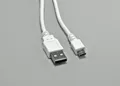 1,8 m USB 2.0 Kabel  Stecker Typ A <> Stecker Typ Micro B   Weiss