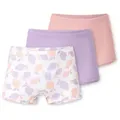 Schiesser Panty 955 (3-St) Pantyslip, Boyshort, Unterwäsche bunt|lila 92