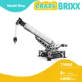 Mould King 17002 Liebherr Raupenkran Technik Klemmbausteine Ferngesteuert RC