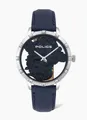 POLICE MARIETAS  PL16041MS/03 Damenuhr Leder Dunkelblau neu
